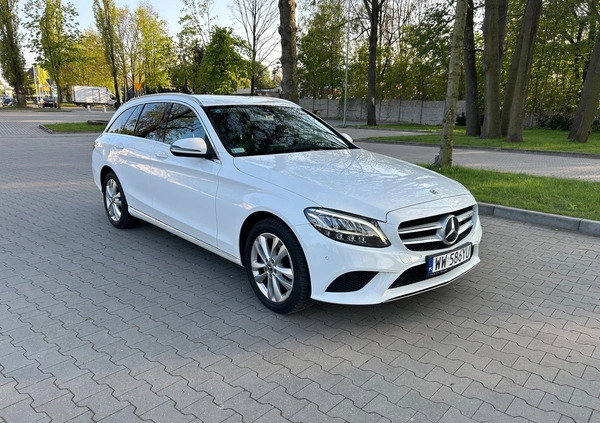 Mercedes-Benz Klasa C cena 72900 przebieg: 201300, rok produkcji 2019 z Pabianice małe 352